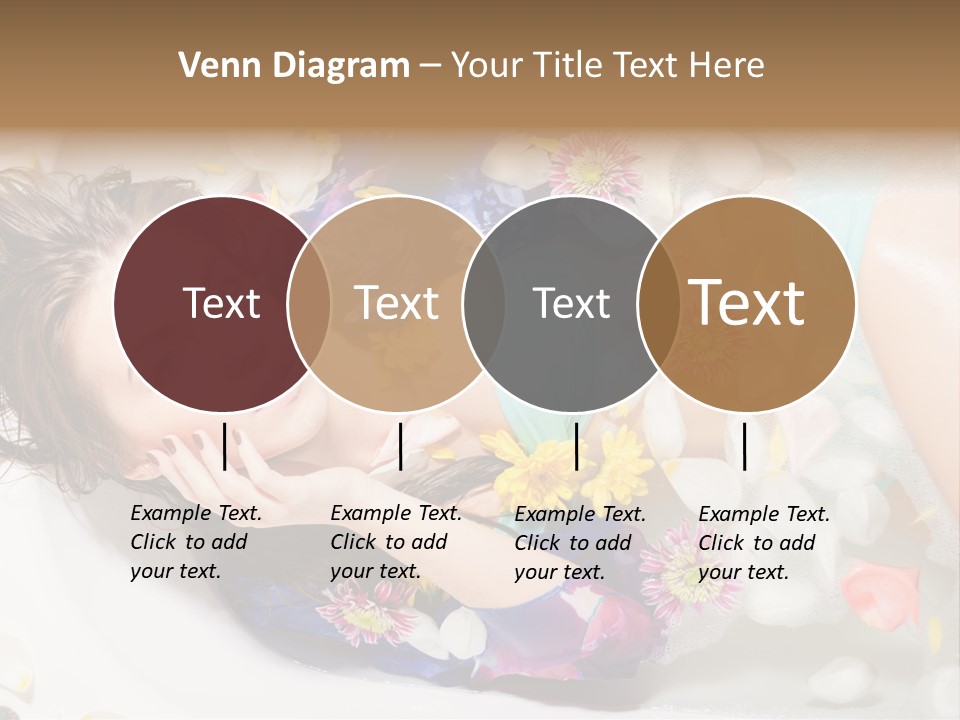 Bathroom White Bubble PowerPoint Template