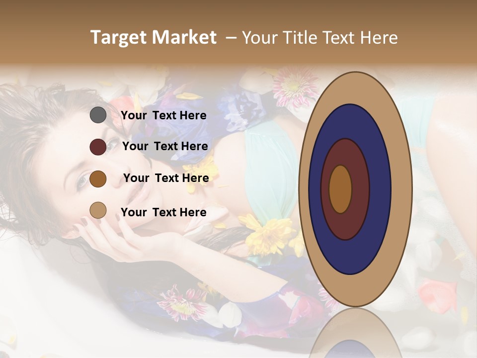 Bathroom White Bubble PowerPoint Template