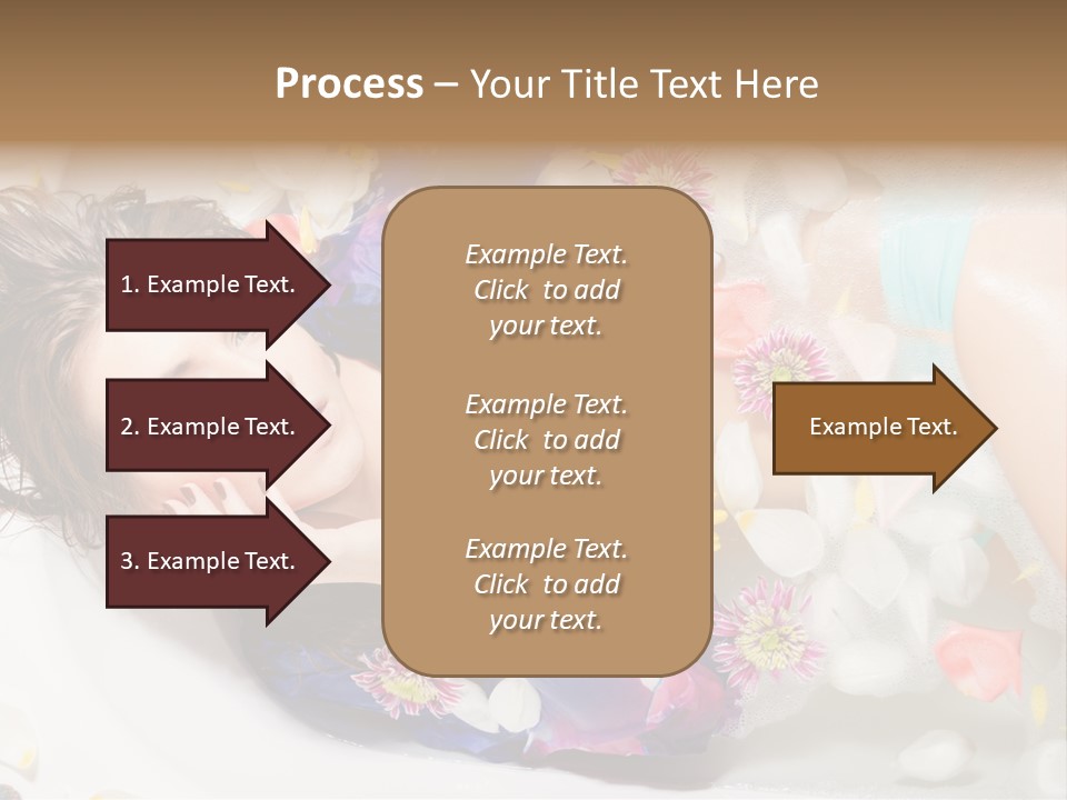 Bathroom White Bubble PowerPoint Template