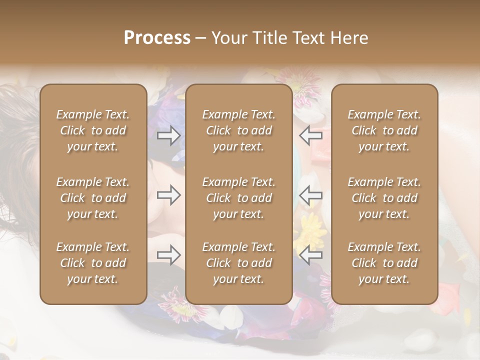 Bathroom White Bubble PowerPoint Template