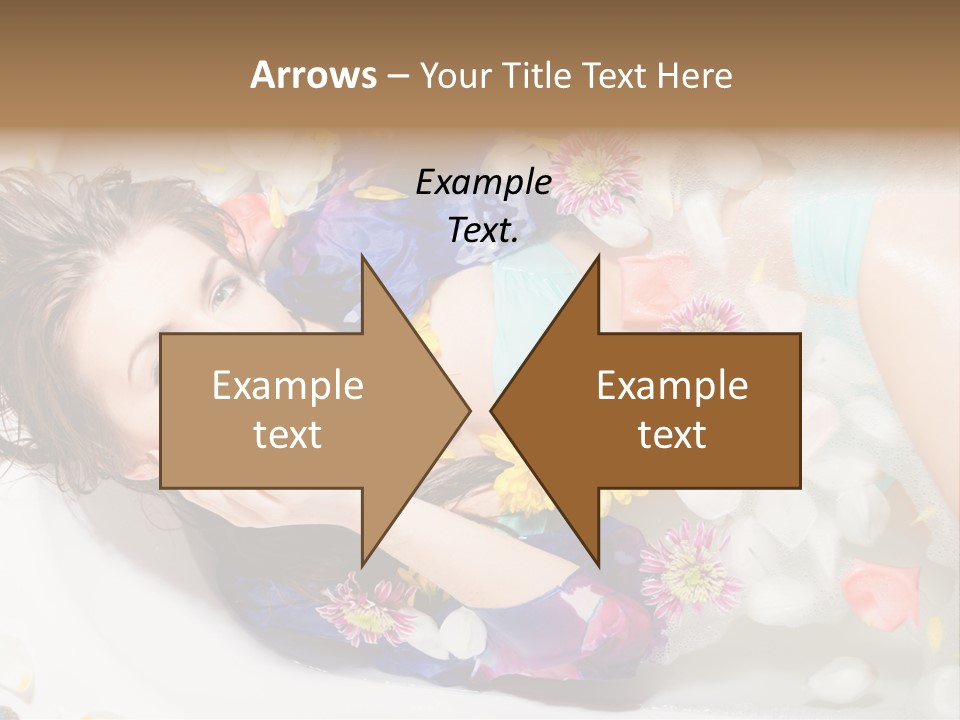 Bathroom White Bubble PowerPoint Template