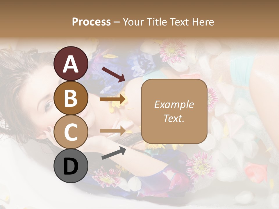 Bathroom White Bubble PowerPoint Template