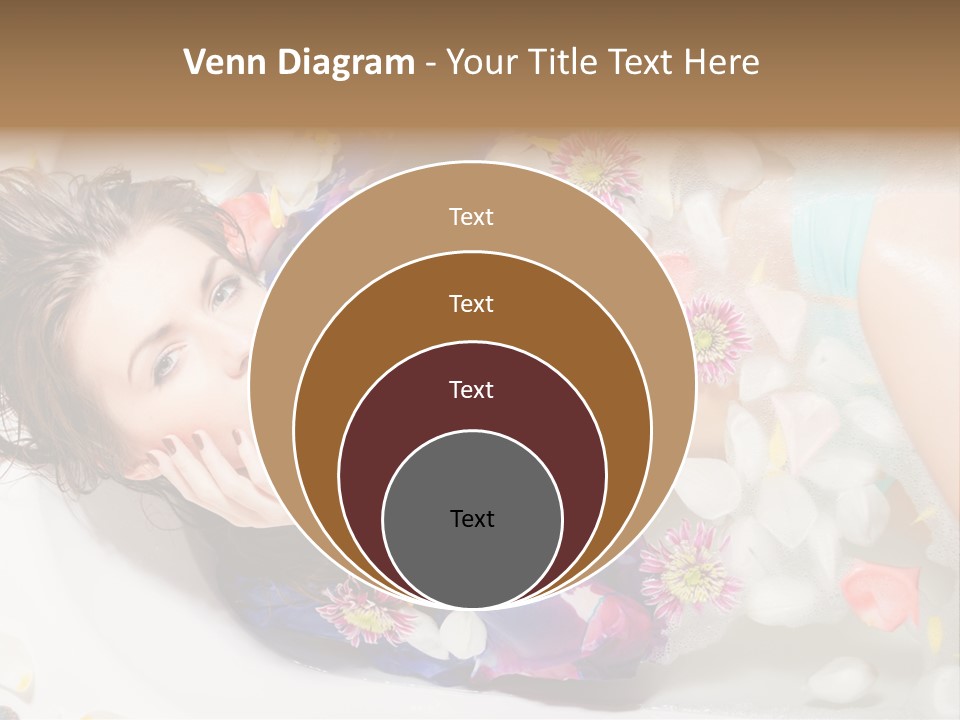 Bathroom White Bubble PowerPoint Template