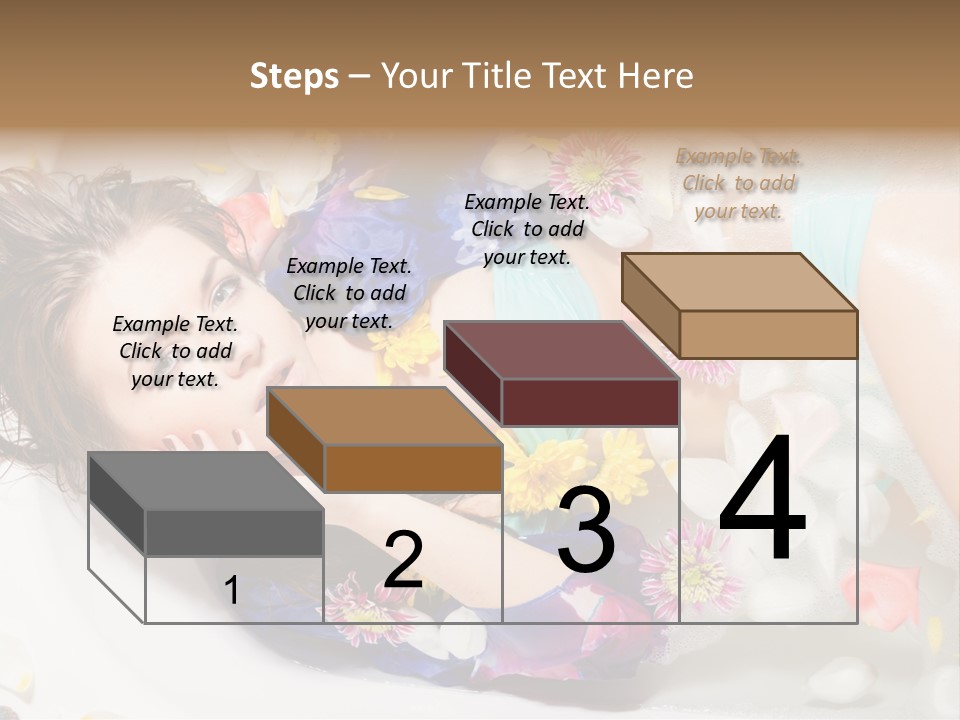 Bathroom White Bubble PowerPoint Template