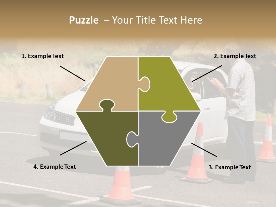 Learner Lesson Happy PowerPoint Template