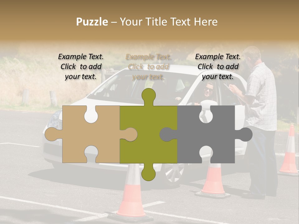 Learner Lesson Happy PowerPoint Template