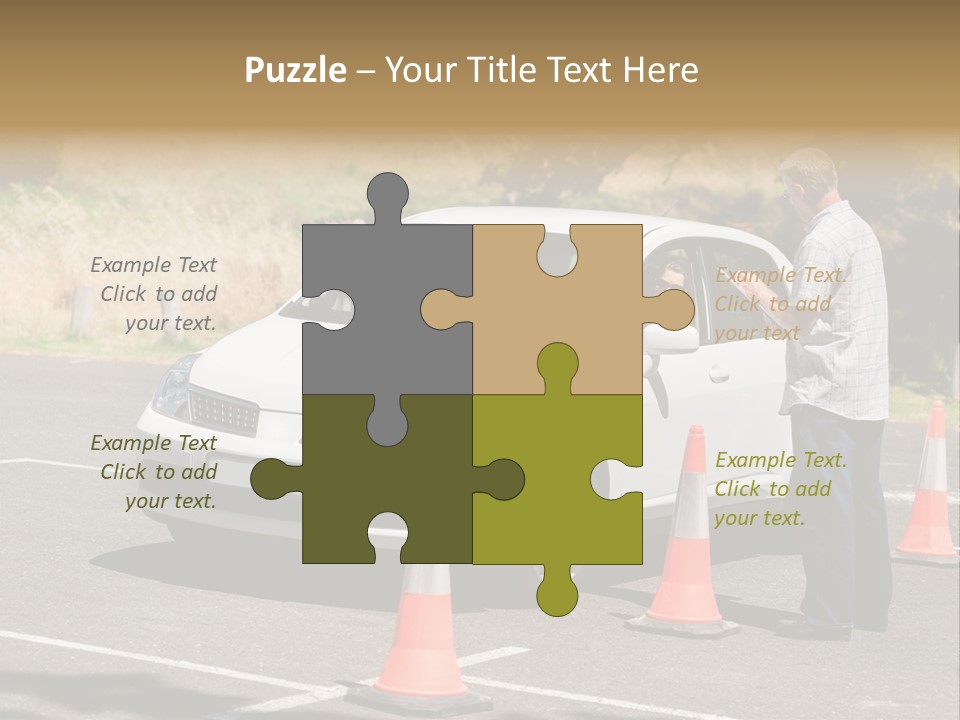 Learner Lesson Happy PowerPoint Template