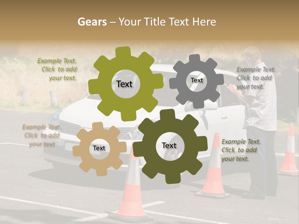 Learner Lesson Happy PowerPoint Template