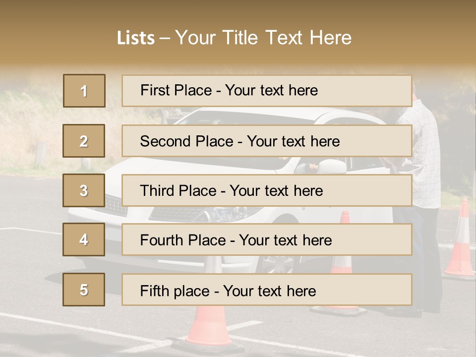 Learner Lesson Happy PowerPoint Template