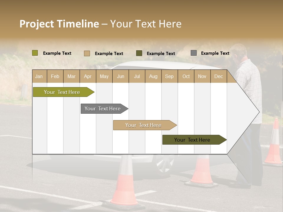 Learner Lesson Happy PowerPoint Template