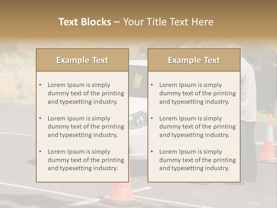 Learner Lesson Happy PowerPoint Template