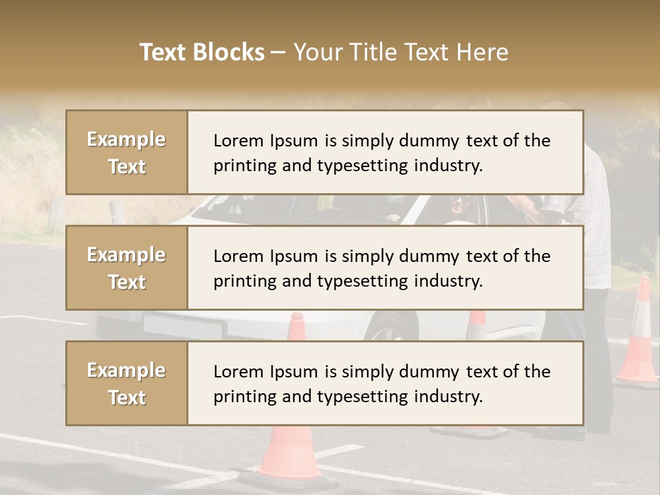 Learner Lesson Happy PowerPoint Template