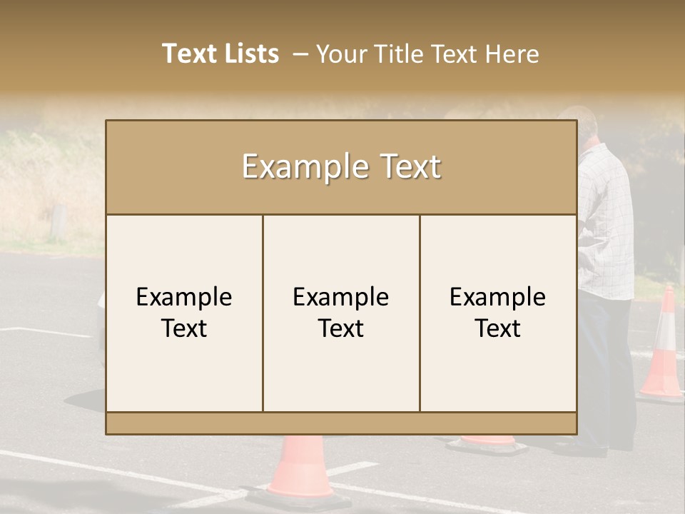 Learner Lesson Happy PowerPoint Template