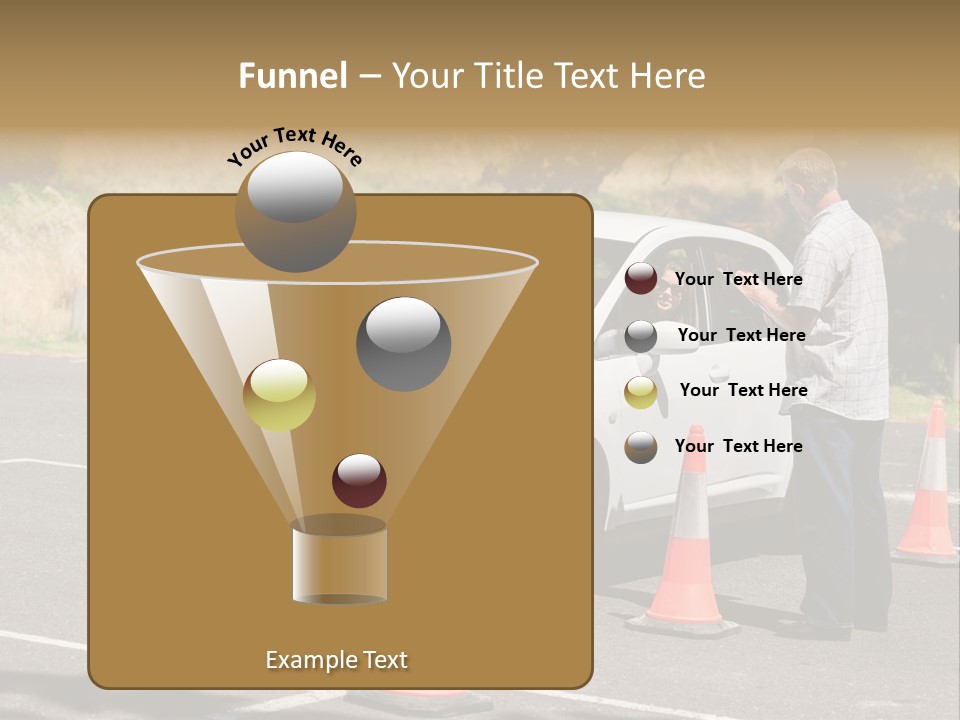 Learner Lesson Happy PowerPoint Template
