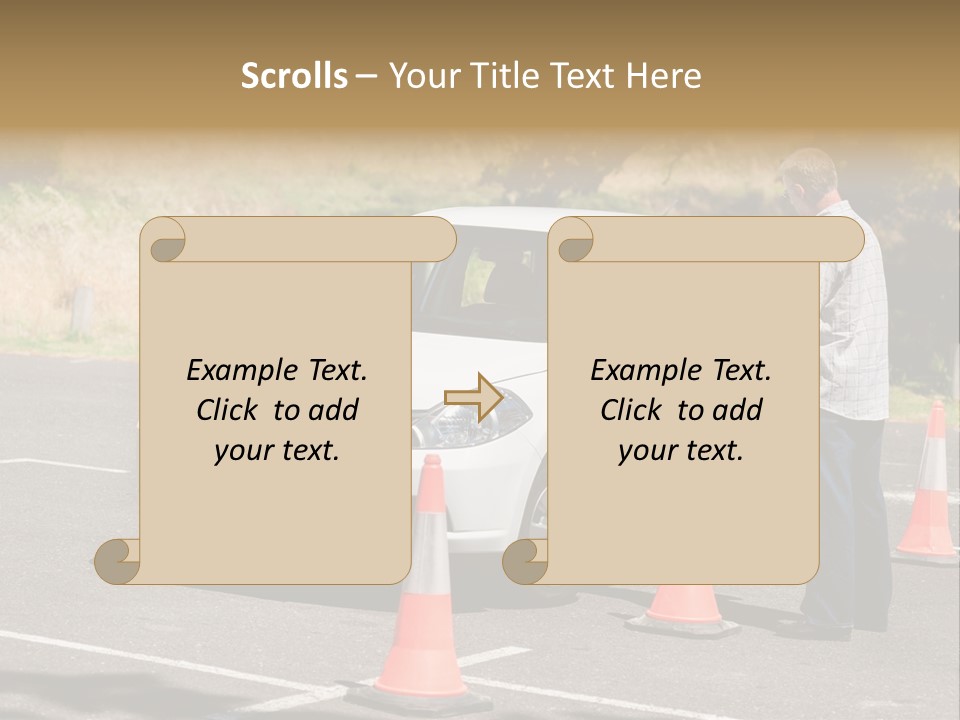 Learner Lesson Happy PowerPoint Template