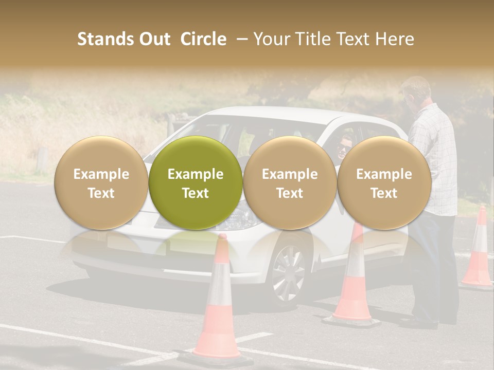 Learner Lesson Happy PowerPoint Template