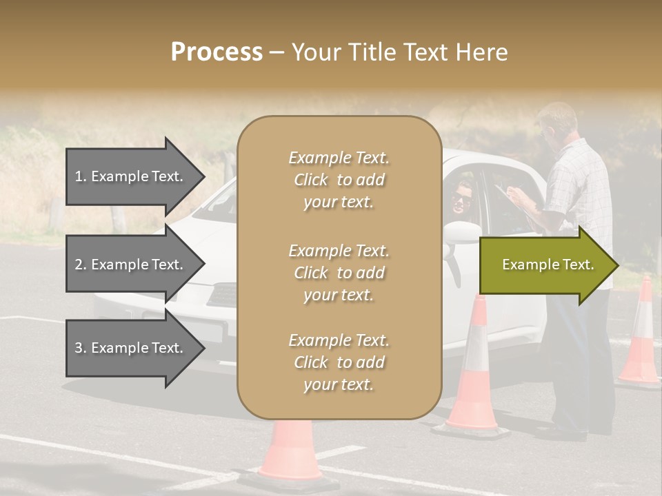 Learner Lesson Happy PowerPoint Template