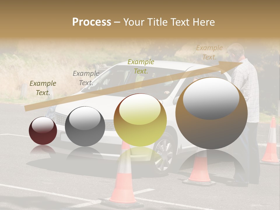 Learner Lesson Happy PowerPoint Template