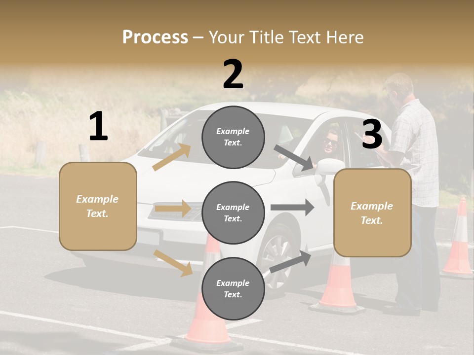 Learner Lesson Happy PowerPoint Template