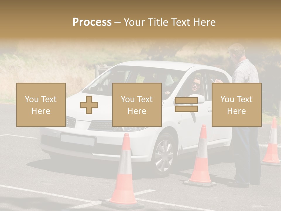 Learner Lesson Happy PowerPoint Template