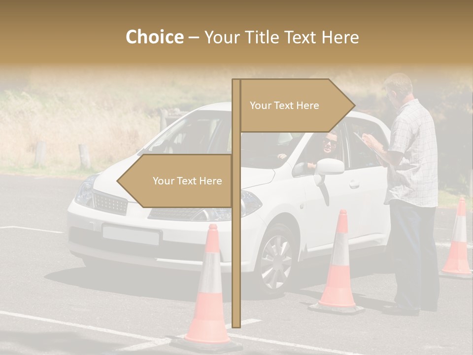 Learner Lesson Happy PowerPoint Template