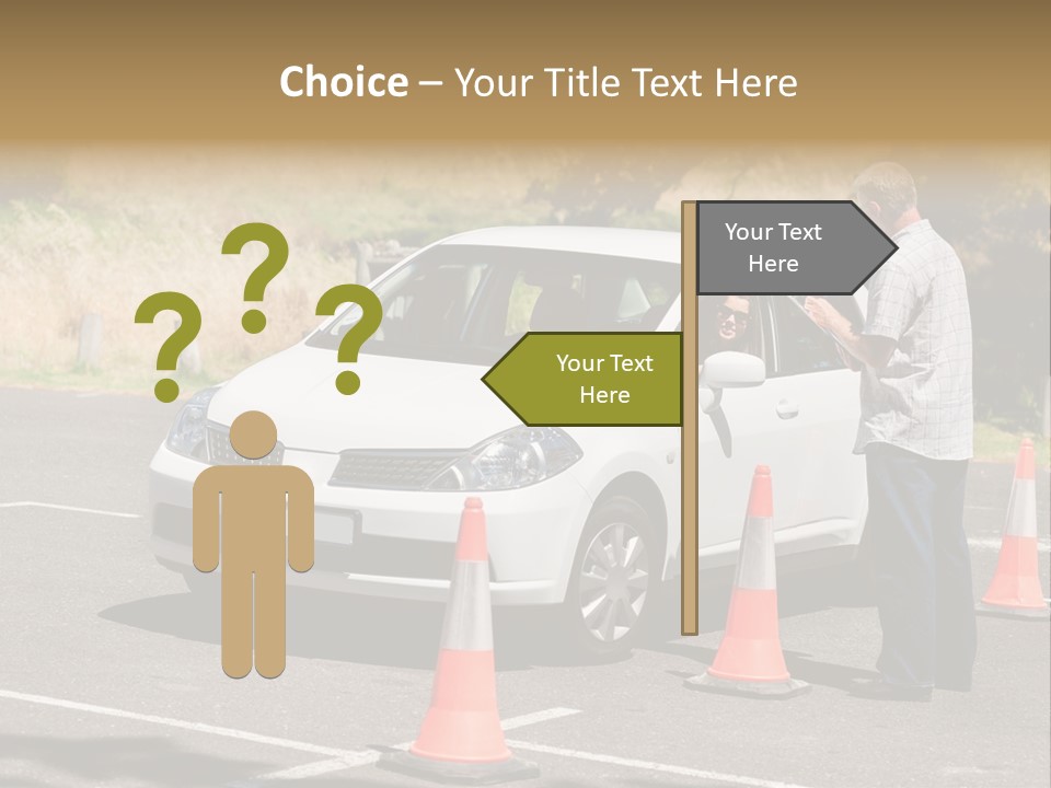 Learner Lesson Happy PowerPoint Template