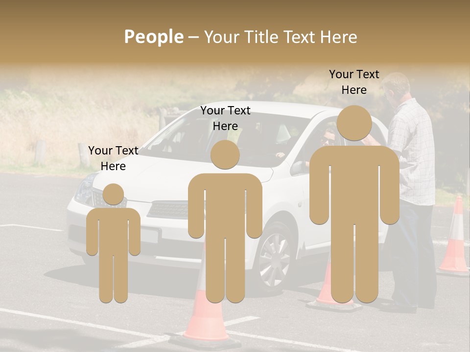 Learner Lesson Happy PowerPoint Template