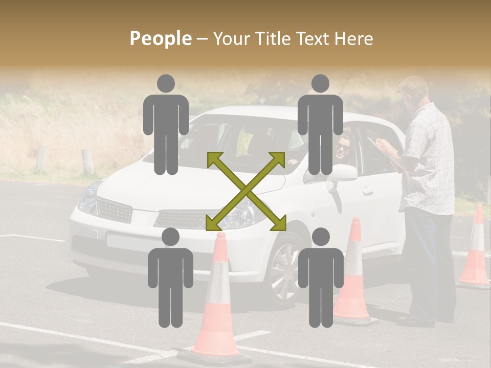 Learner Lesson Happy PowerPoint Template