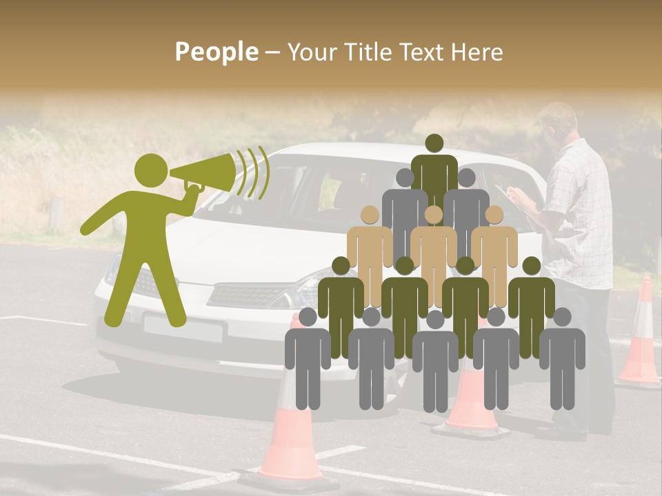 Learner Lesson Happy PowerPoint Template