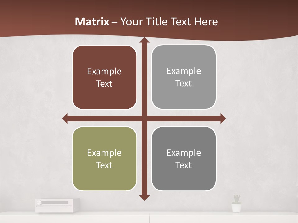 Residential Wall Minimalistic PowerPoint Template