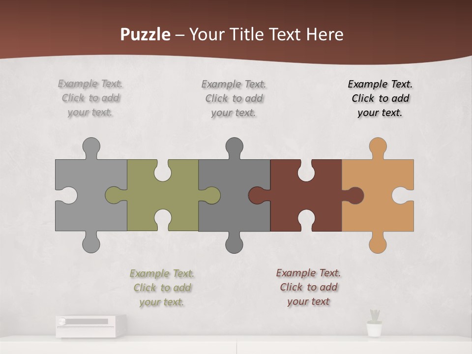 Residential Wall Minimalistic PowerPoint Template