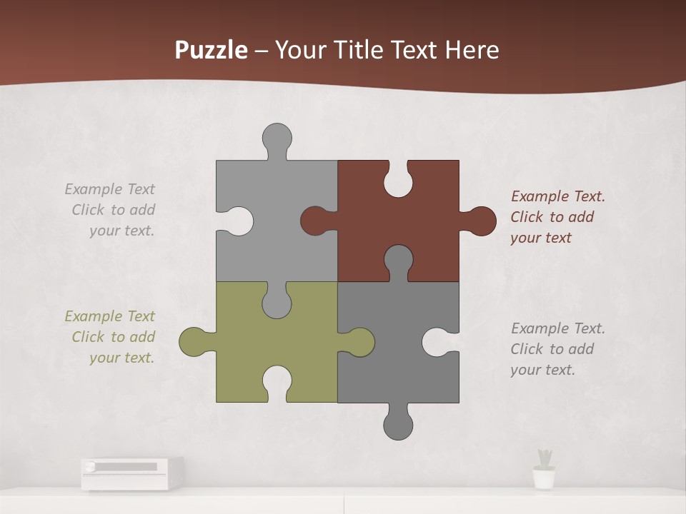 Residential Wall Minimalistic PowerPoint Template