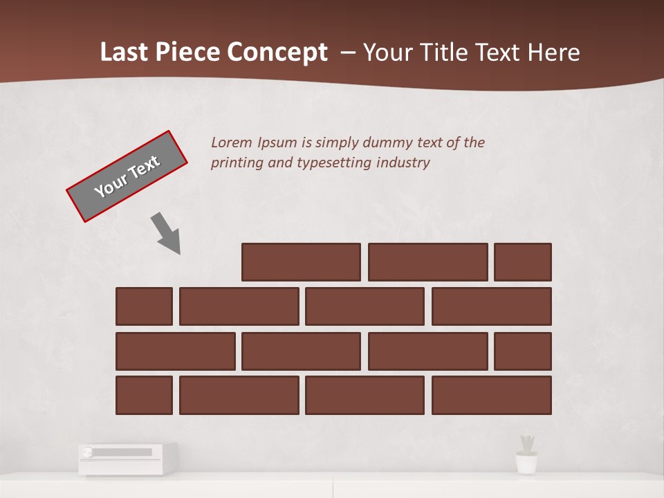 Residential Wall Minimalistic PowerPoint Template