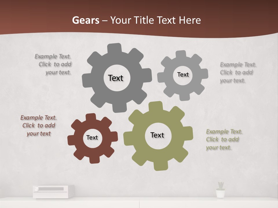 Residential Wall Minimalistic PowerPoint Template