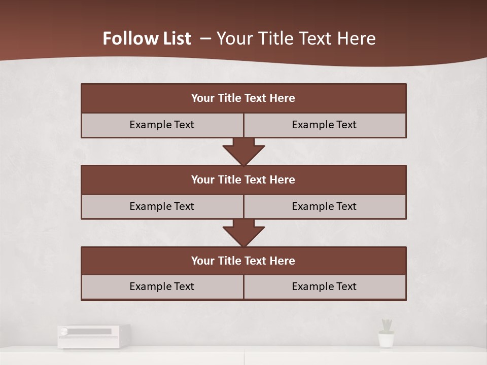 Residential Wall Minimalistic PowerPoint Template