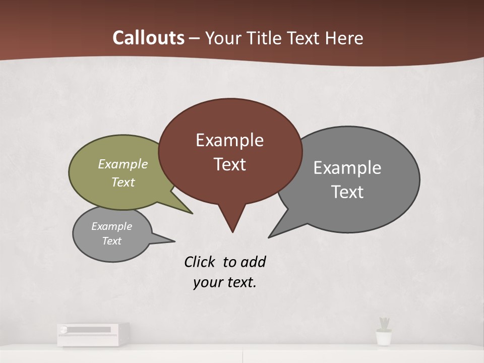 Residential Wall Minimalistic PowerPoint Template
