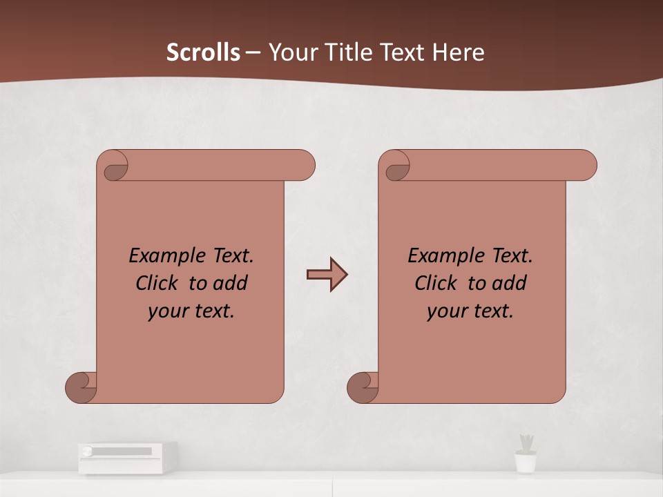 Residential Wall Minimalistic PowerPoint Template