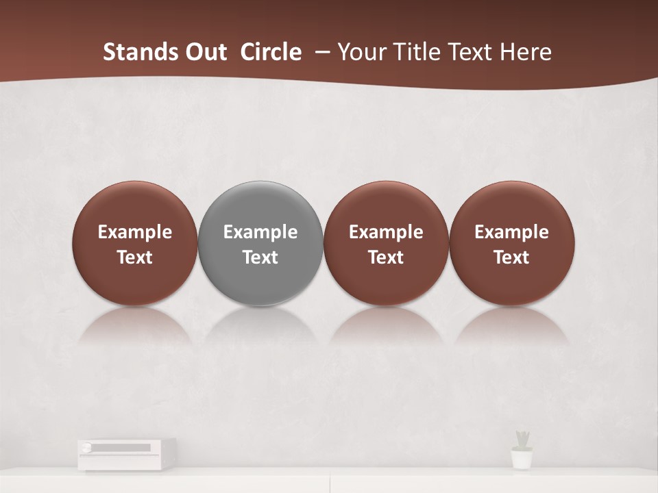 Residential Wall Minimalistic PowerPoint Template