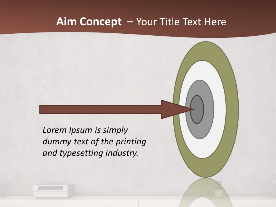 Residential Wall Minimalistic PowerPoint Template