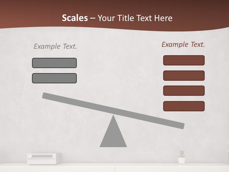 Residential Wall Minimalistic PowerPoint Template