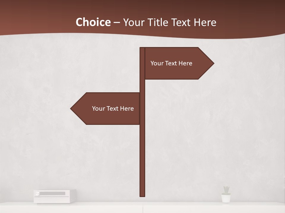 Residential Wall Minimalistic PowerPoint Template