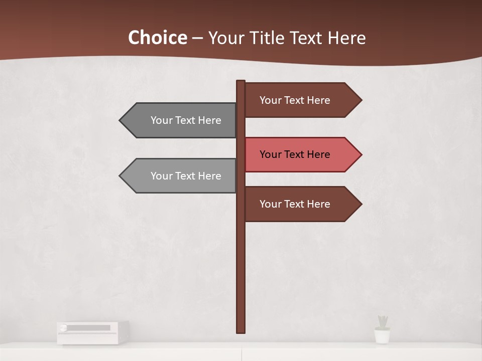 Residential Wall Minimalistic PowerPoint Template