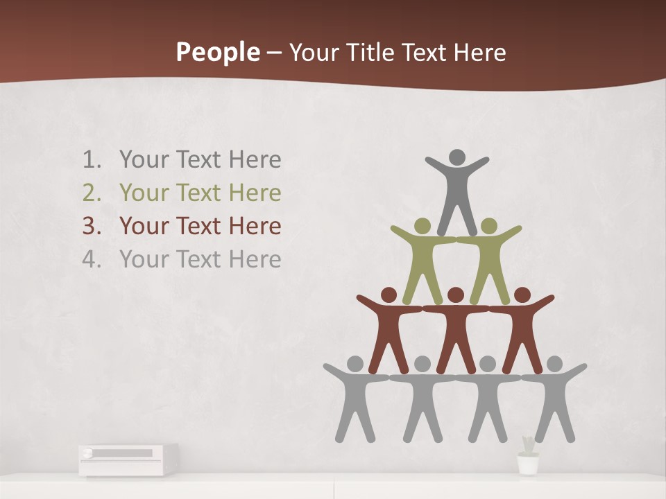 Residential Wall Minimalistic PowerPoint Template