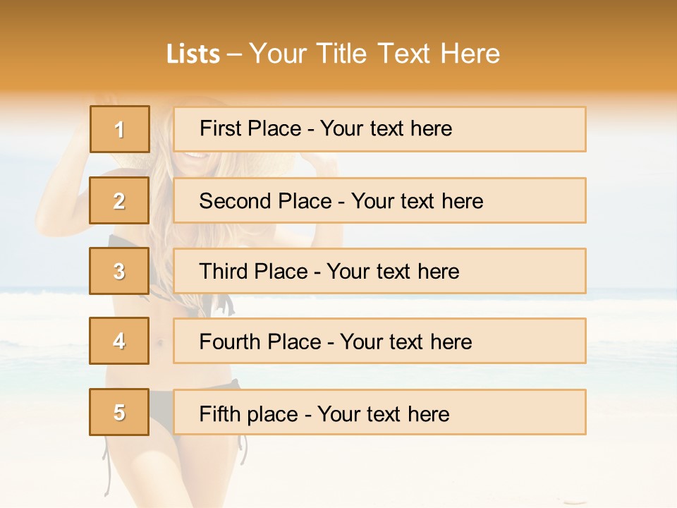 Enjoy Outdoors Bali PowerPoint Template