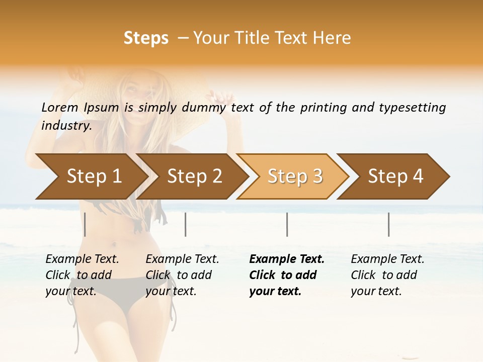 Enjoy Outdoors Bali PowerPoint Template