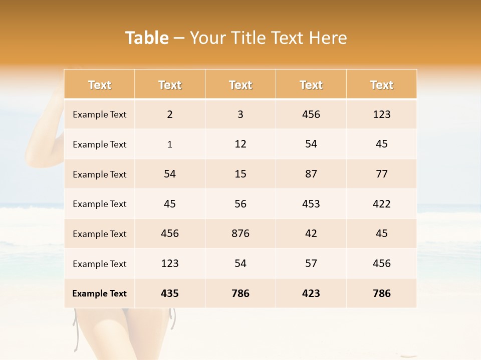 Enjoy Outdoors Bali PowerPoint Template