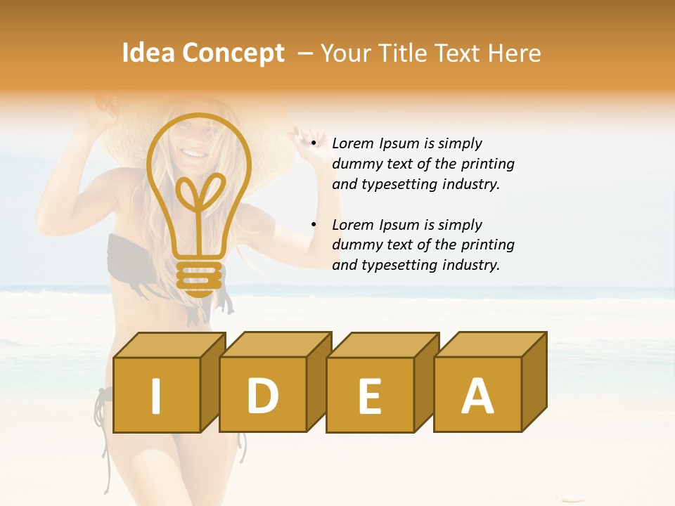 Enjoy Outdoors Bali PowerPoint Template