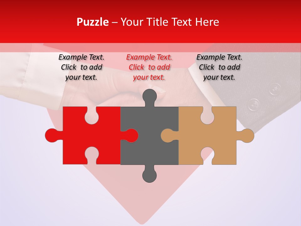 Marriage Gender Agreement PowerPoint Template