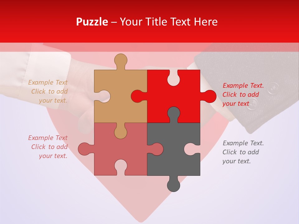 Marriage Gender Agreement PowerPoint Template