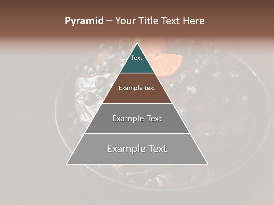 Sweet Wooden Dessert PowerPoint Template